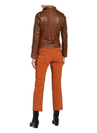 Oakwood Manga Lederjacke, Braun