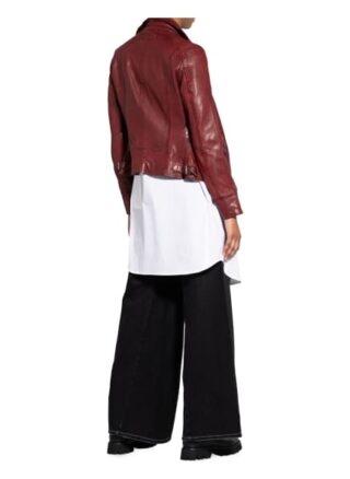 Oakwood Video Lederjacke, Rot