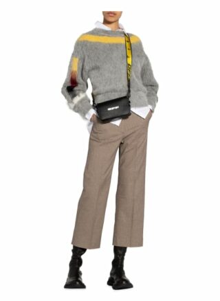 Off-White Logo Mini Umhängetasche, Schwarz