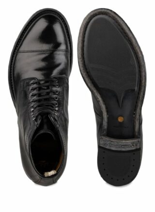 Officine Creative Schnürboots, Schwarz