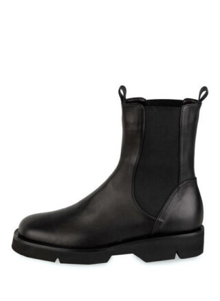 POMME D'OR Plateau-Boots, Schwarz