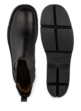 POMME D'OR Plateau-Boots, Schwarz