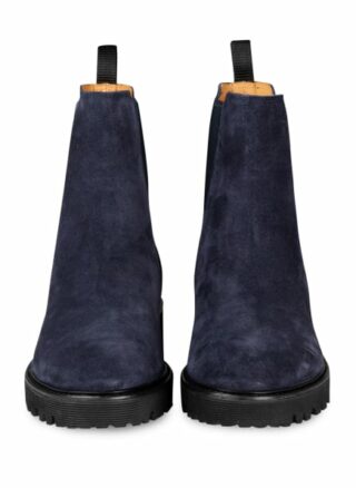 Patrizio Dolci Crosta Chelsea-Boots, Blau