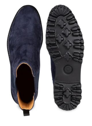 Patrizio Dolci Crosta Chelsea-Boots, Blau