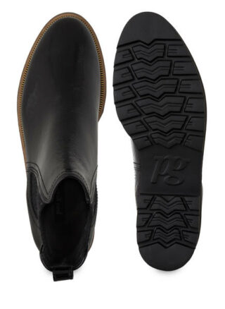 Paul Green Chelsea-Boots, Schwarz