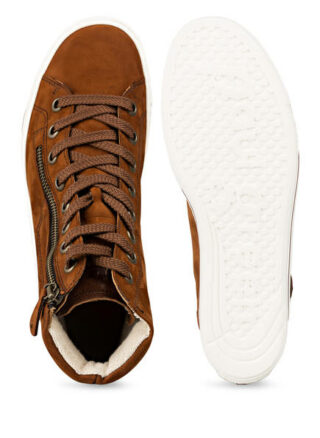 Paul Green Hightop-Sneaker, Braun
