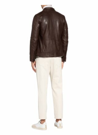 PAUL Lederjacke Herren, Braun