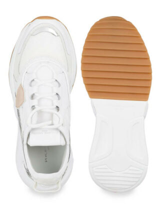 Philippe Model Eze Plateau-Sneaker, Weiss