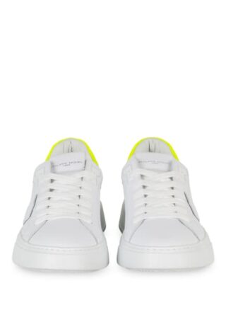 Philippe Model Temple Plateau-Sneaker, Weiss