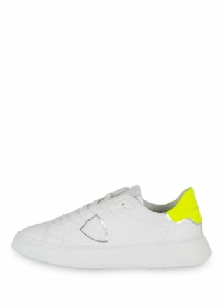 Philippe Model Temple Plateau-Sneaker, Weiss