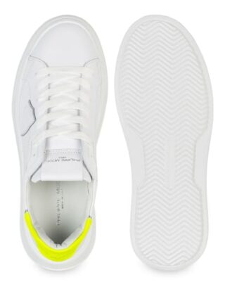 Philippe Model Temple Plateau-Sneaker, Weiss