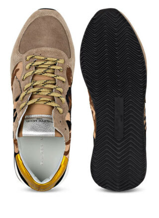 Philippe Model Trpx Camouflage Sneaker, Beige