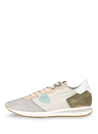 Philippe Model Trpx Low Mondial Plateau-Sneaker, Grau