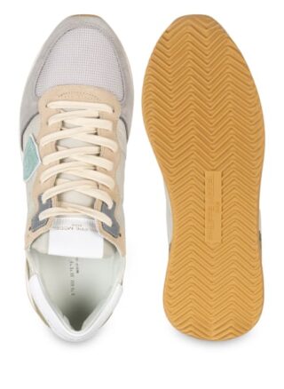 Philippe Model Trpx Low Mondial Plateau-Sneaker, Grau