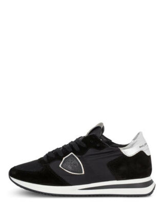 Philippe Model Trpx Tropez Plateau-Sneaker, Schwarz