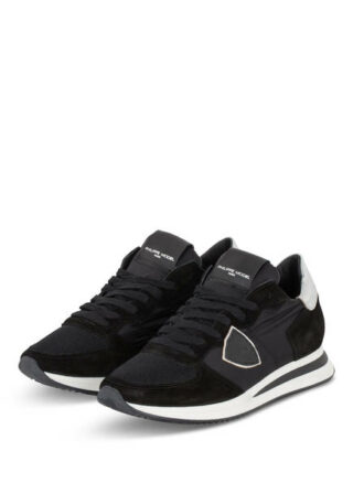 Philippe Model Trpx Tropez Plateau-Sneaker, Schwarz