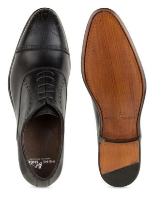 Prime Shoes Hamburg Schnürer, Schwarz