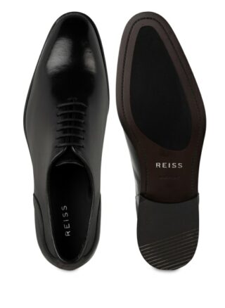 Reiss Bay Lace Up Schnürer, Schwarz
