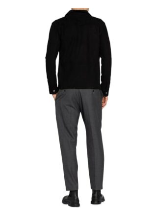 Reiss Lederjacke Herren, Schwarz