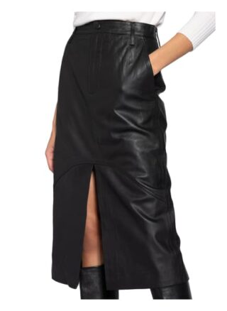 Remain Birger Christensen Bocca Lederrock, Schwarz