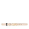 Salvatore Ferragamo Ledergürtel, Beige
