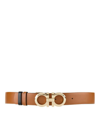 Salvatore Ferragamo Ledergürtel, Braun