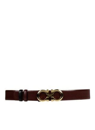Salvatore Ferragamo Ledergürtel, Braun