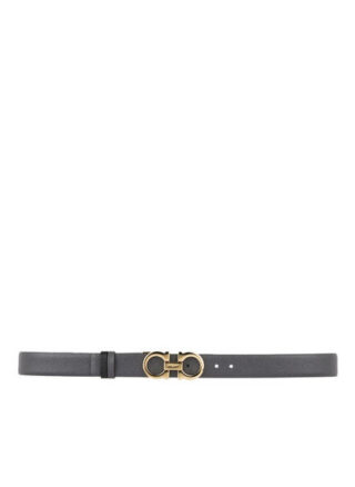 Salvatore Ferragamo Ledergürtel, Schwarz