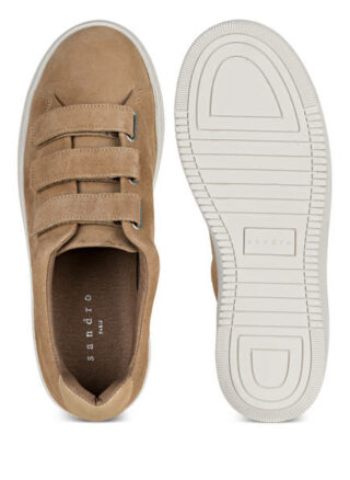 Sandro Plateau-Sneaker, Beige