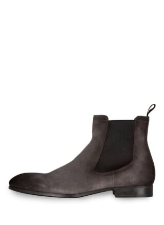 Santoni Chelsea-Boots, Grau