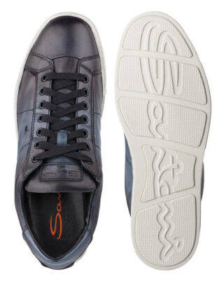 Santoni Gloria Sneaker, Blau