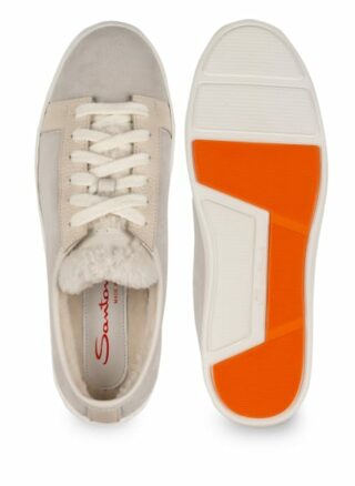 Santoni Plateau-Sneaker, Beige