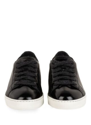 Santoni Plateau-Sneaker, Schwarz