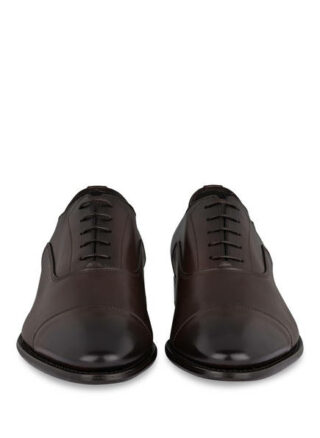 Santoni Carter Oxford Schnürer Herren, Braun