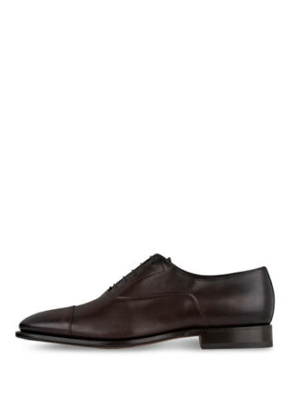 Santoni Carter Oxford Schnürer Herren, Braun