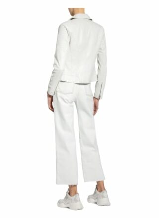 Schyia Lederjacke Eva, Weiss