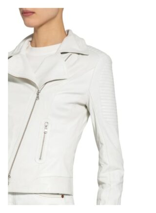 Schyia Lederjacke Eva, Weiss