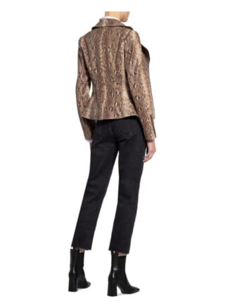 Schyia Luisa Lederjacke, Beige