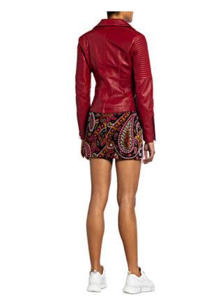 Schyia Mara Lederjacke, Rot