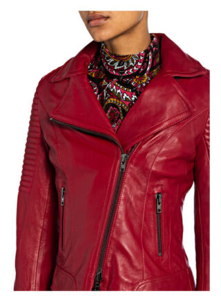 Schyia Mara Lederjacke, Rot