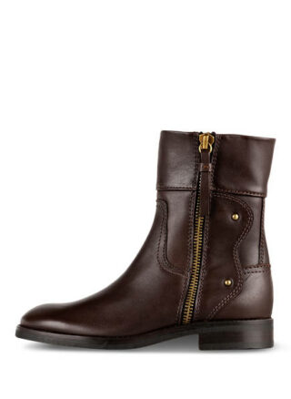 See By Chloé Biker Boots, Braun