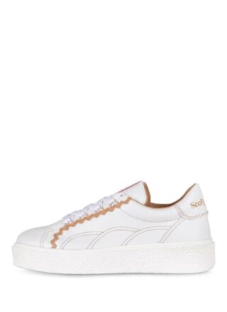 See By Chloé Plateau-Sneaker, Weiss