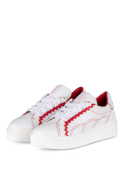 See By Chloé Plateau-Sneaker, Weiss