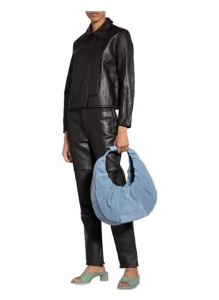Staud Moon Hobo-Bag, Blau
