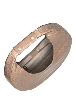 Staud Moon Large Handtasche, Grau