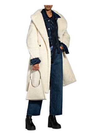 Staud Rey Handtasche, Weiss
