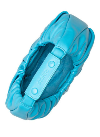 Staud Soft Moon Bag Handtasche, Blau