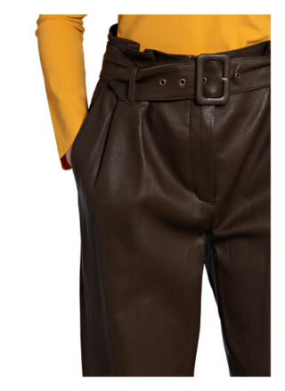 Steffen Schraut Paperbag-Hose, Braun