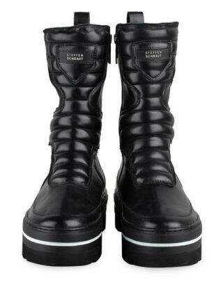 Steffen Schraut Plateau-Boots, Schwarz