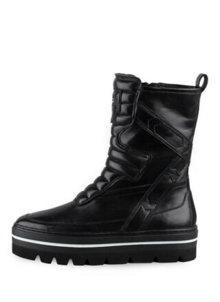 Steffen Schraut Plateau-Boots, Schwarz